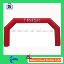 2015 cheap durable inflatable arch for rental high quality red color inflatable arch way